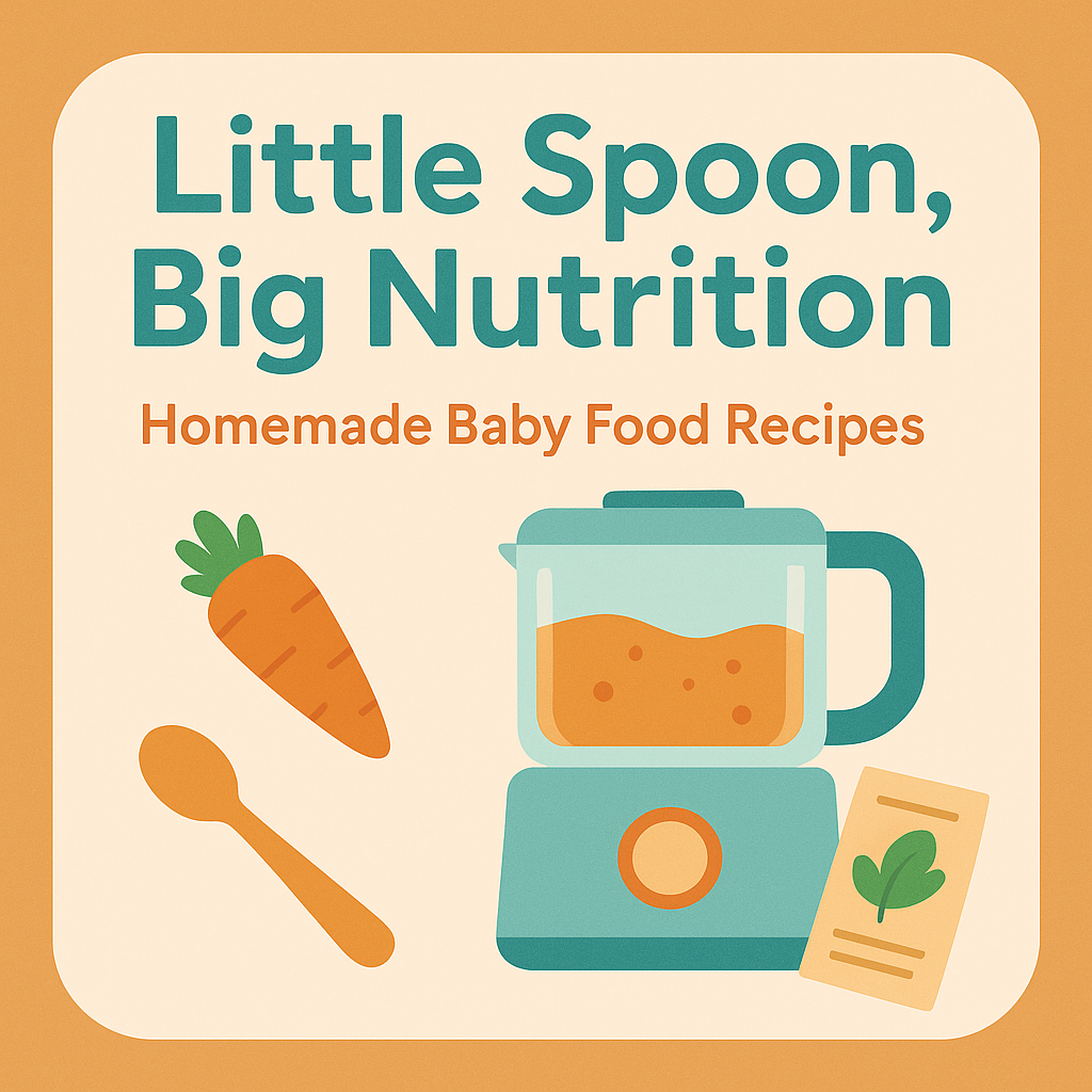 FREE Baby Food Homemade Recipe E-Book