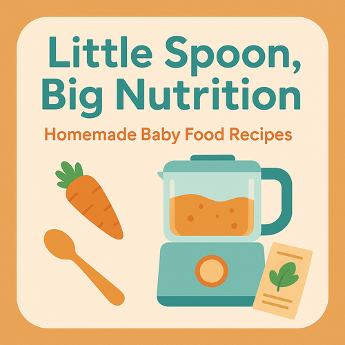 FREE Baby Food Homemade Recipe E-Book